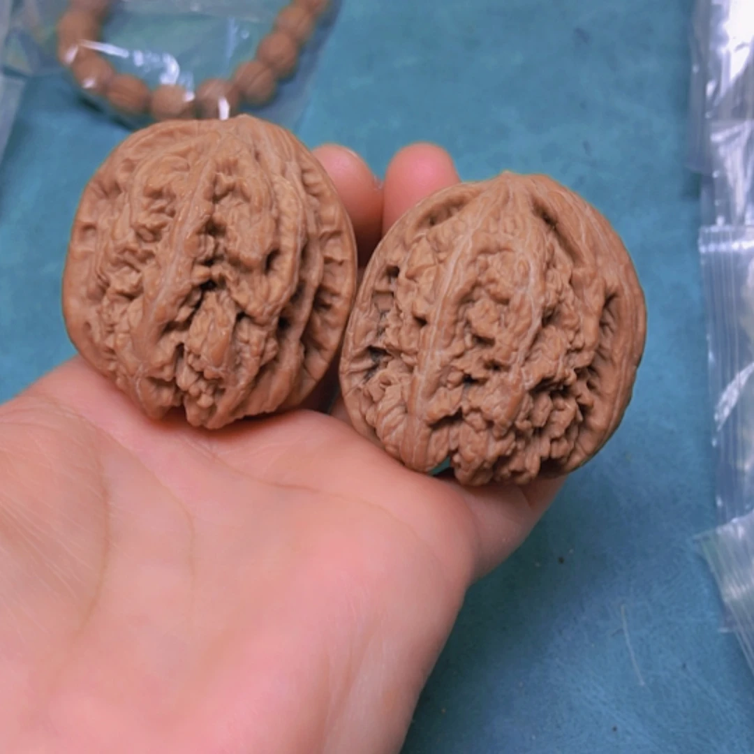 【闪购商品】摆件核桃40粗筋修尖