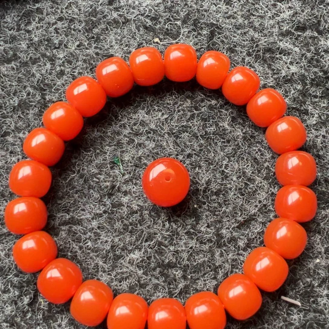 梵***音南红玛瑙未镶嵌单圈9.0