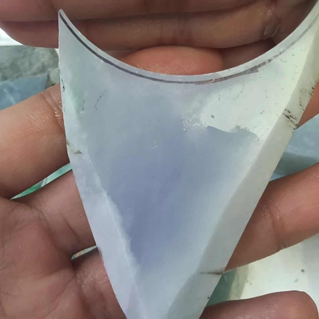 翡翠未镶嵌颈饰纯天然翡翠紫罗兰