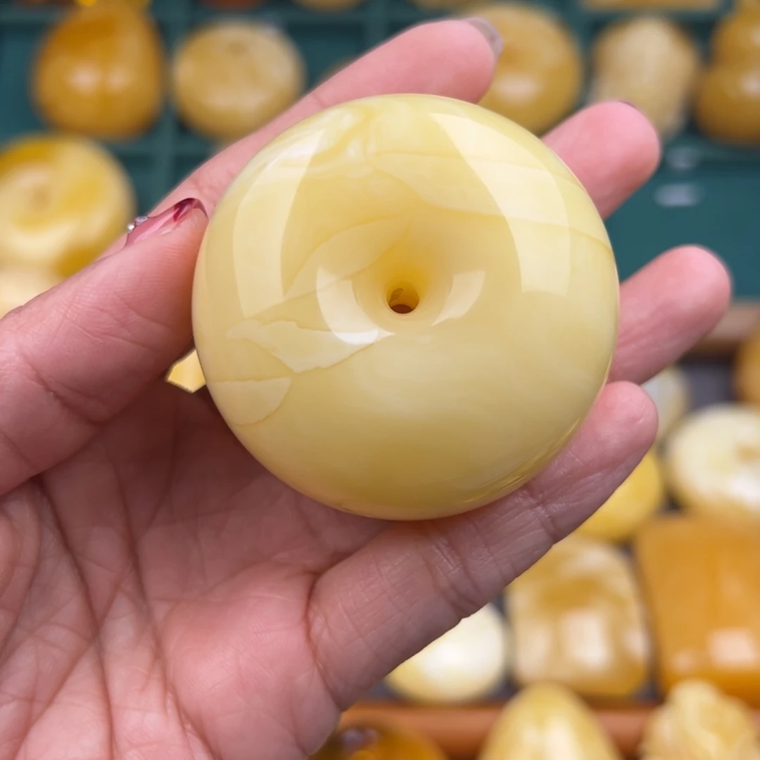 琥珀裸石未镶嵌纯天然琥珀蜜蜡无优化