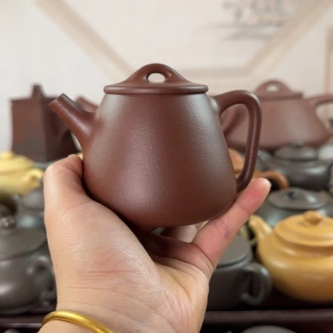 紫砂茶壶底槽清料240cc