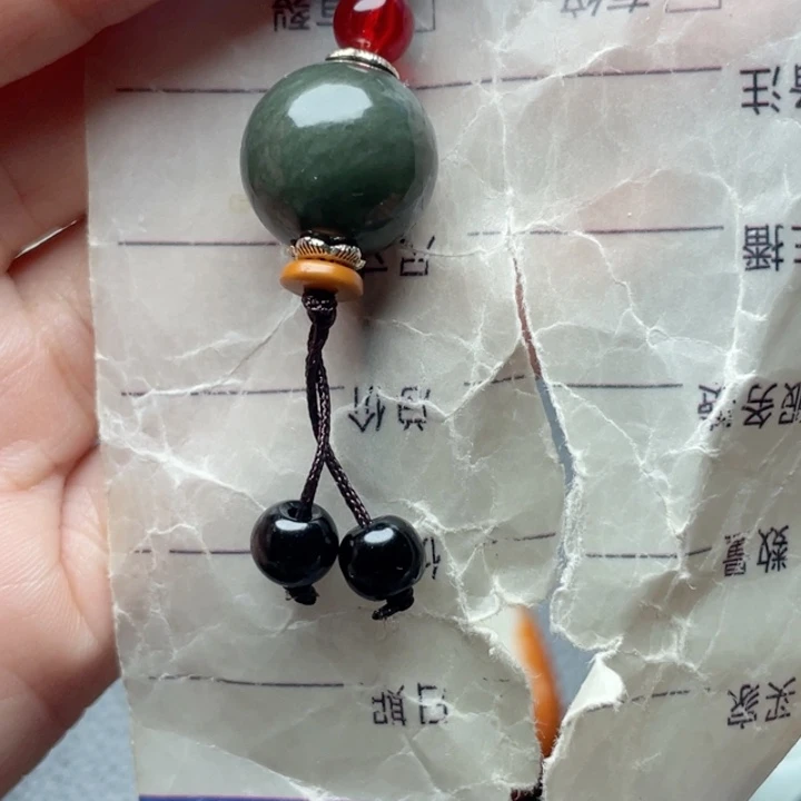 和田玉未镶嵌挂件事**意