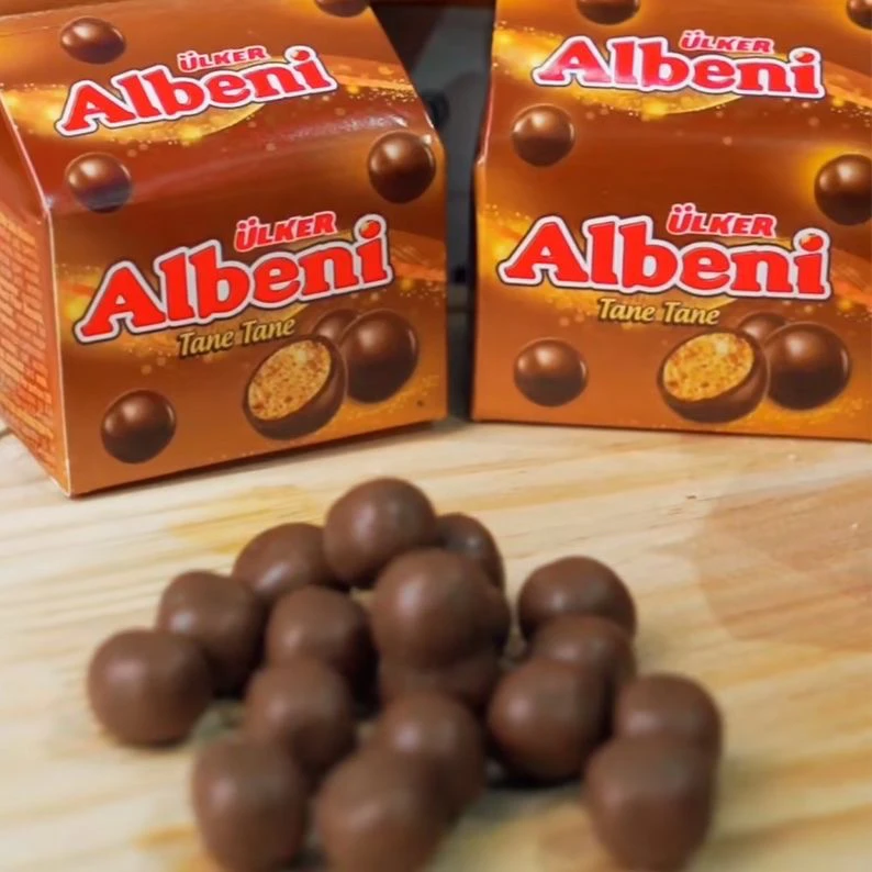ULKER优客Albeni阿乐巴尼Tane夹心巧克力饼干29g小盒麦丽素巧克力