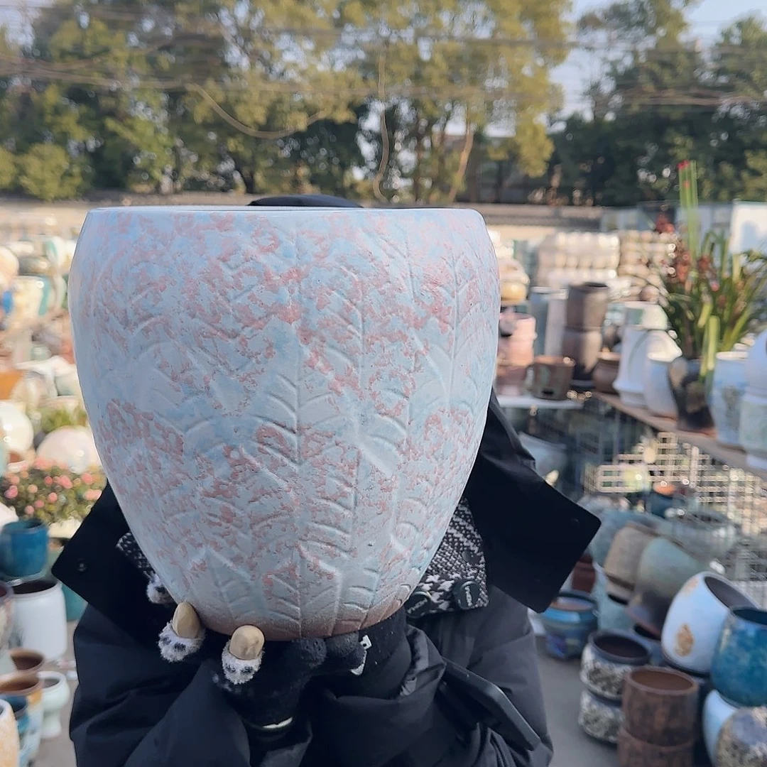 王嫂花盆1225-411高27口25