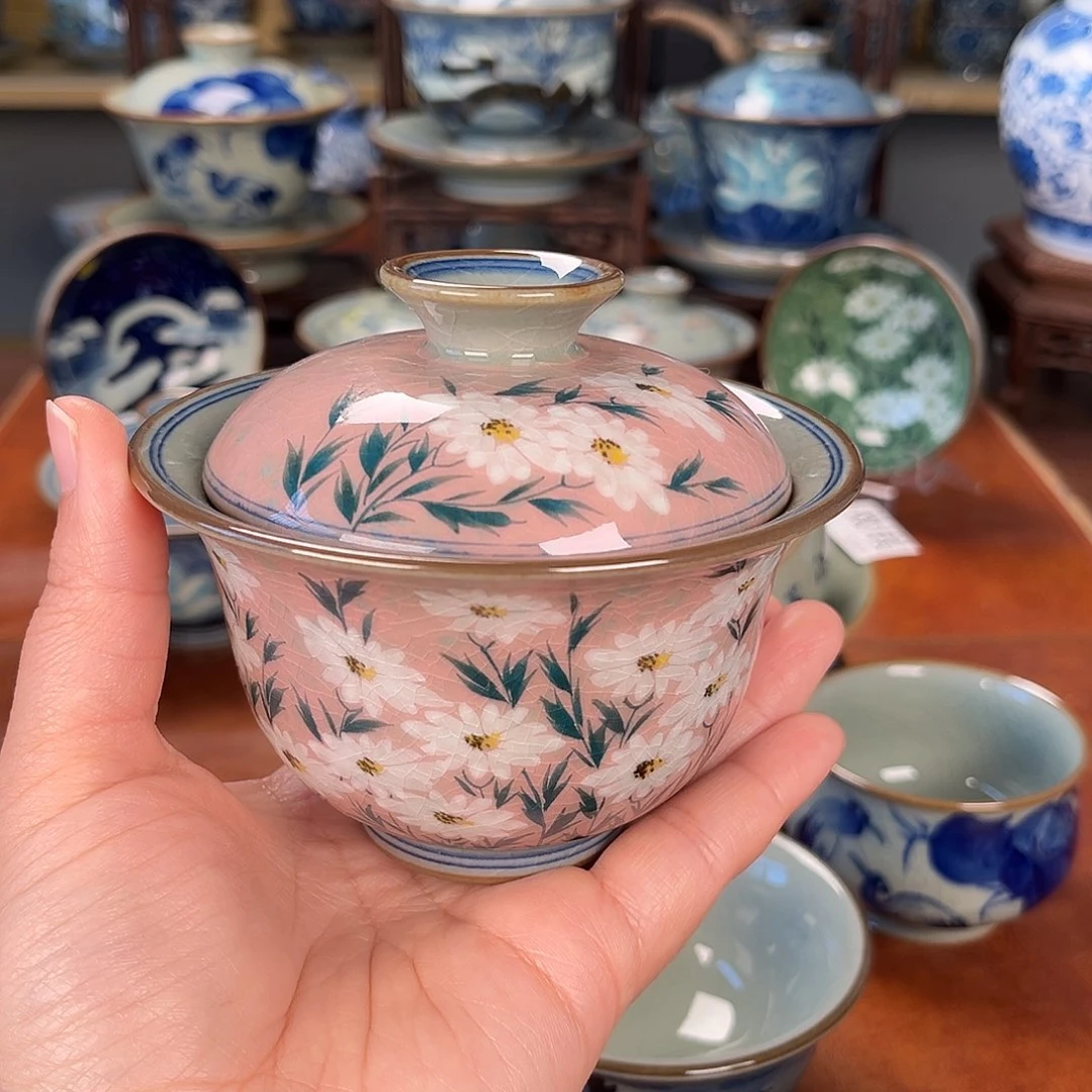 杯盖碗景德镇陶瓷