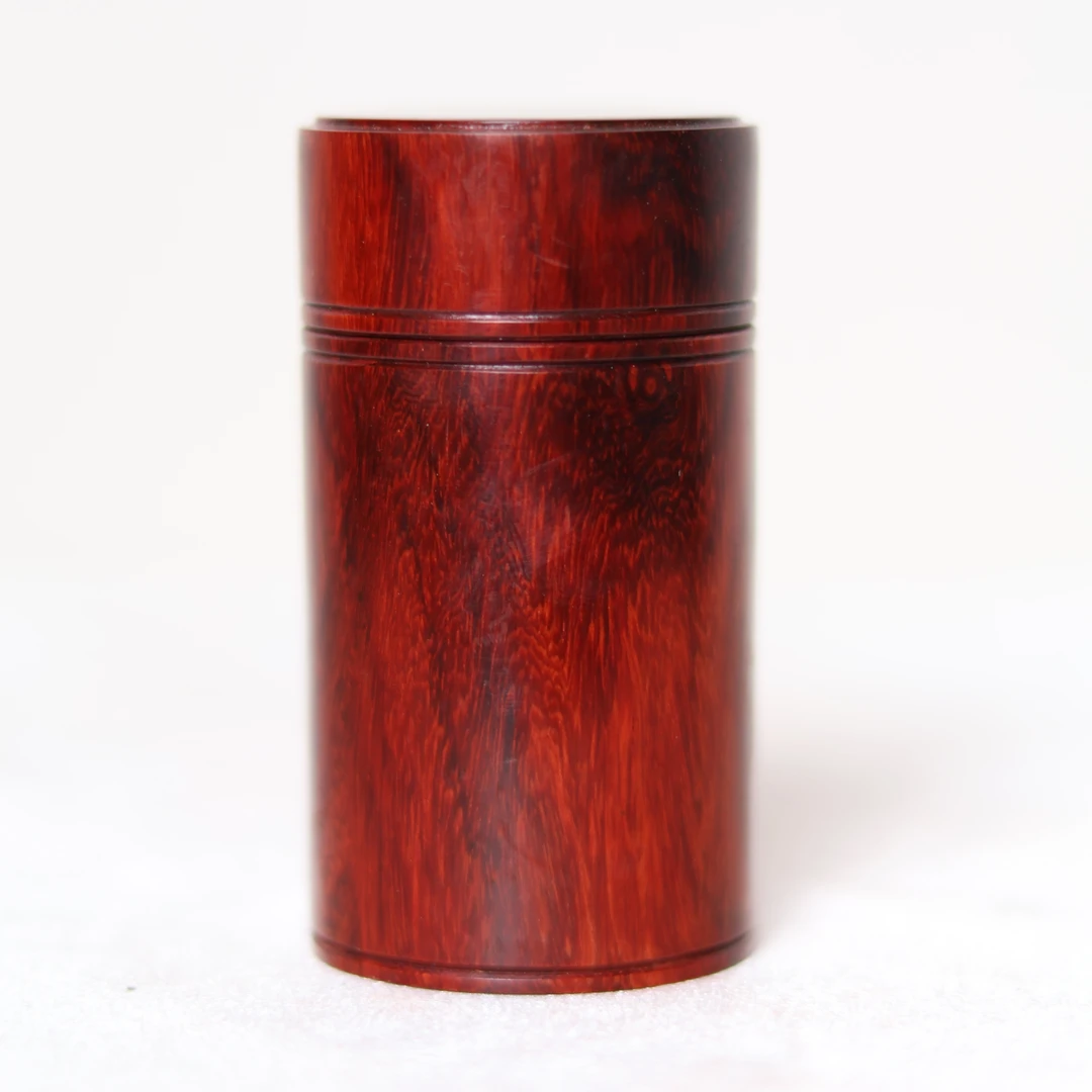 w16211 印度小叶紫檀-牙签罐