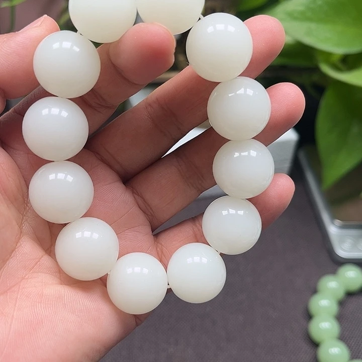 和田玉未镶嵌套链