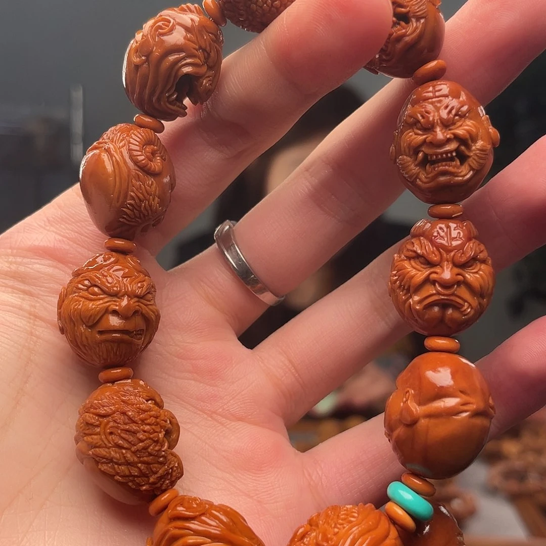 橄榄核手串12生肖恶僧