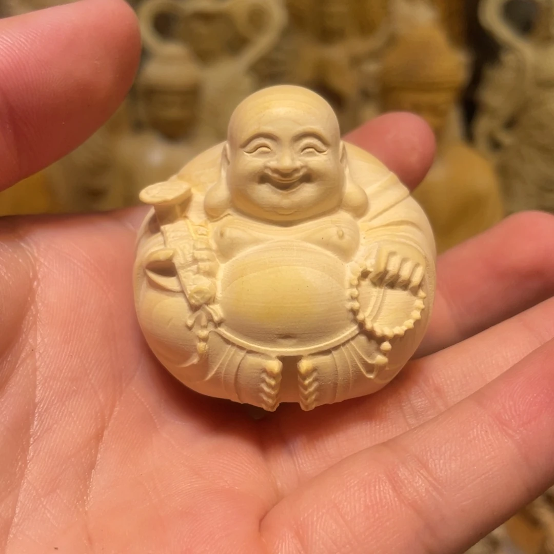 黄杨木小瑕疵一团和气