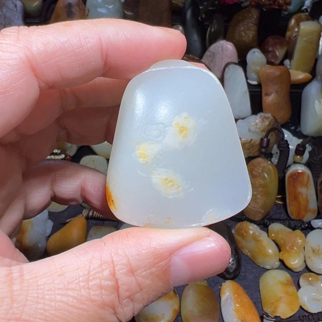 和田玉吊坠(不含链)未镶嵌