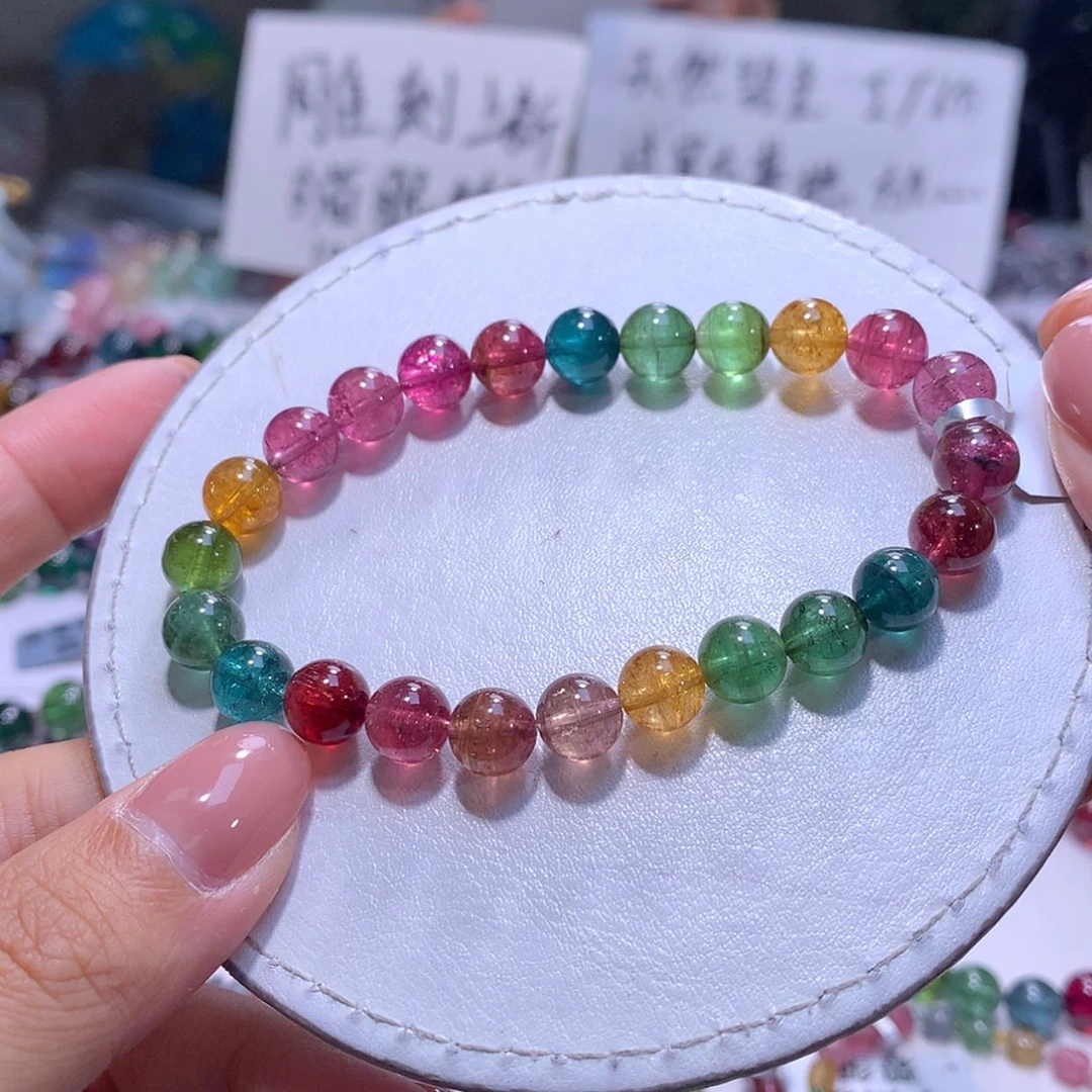 【闪购商品】未镶嵌手串碧玺8.1m