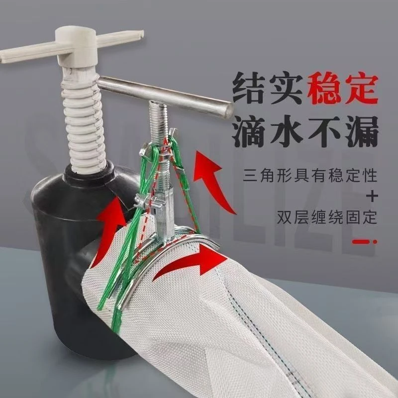 【厂家直营】浇地神器出水口水带夹子水管农用新型结实卡滴灌夹子