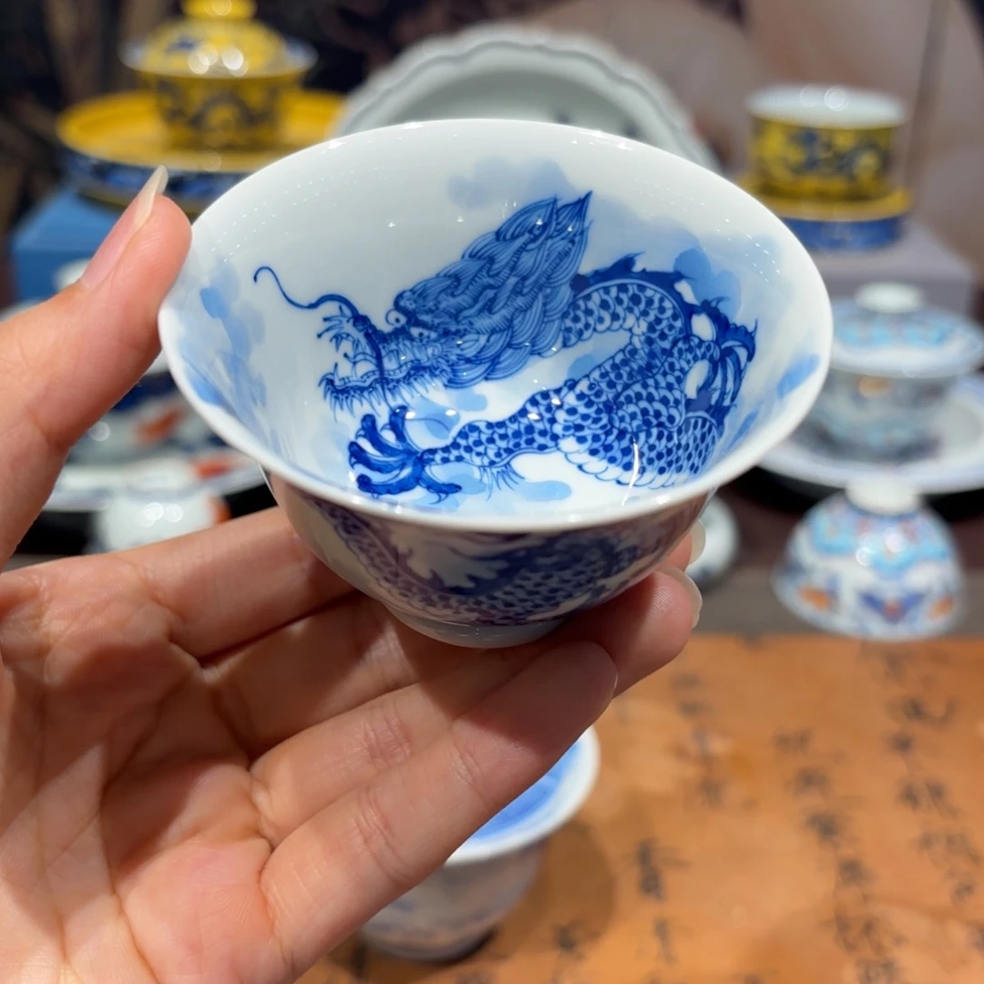 手工手绘陶瓷茶具