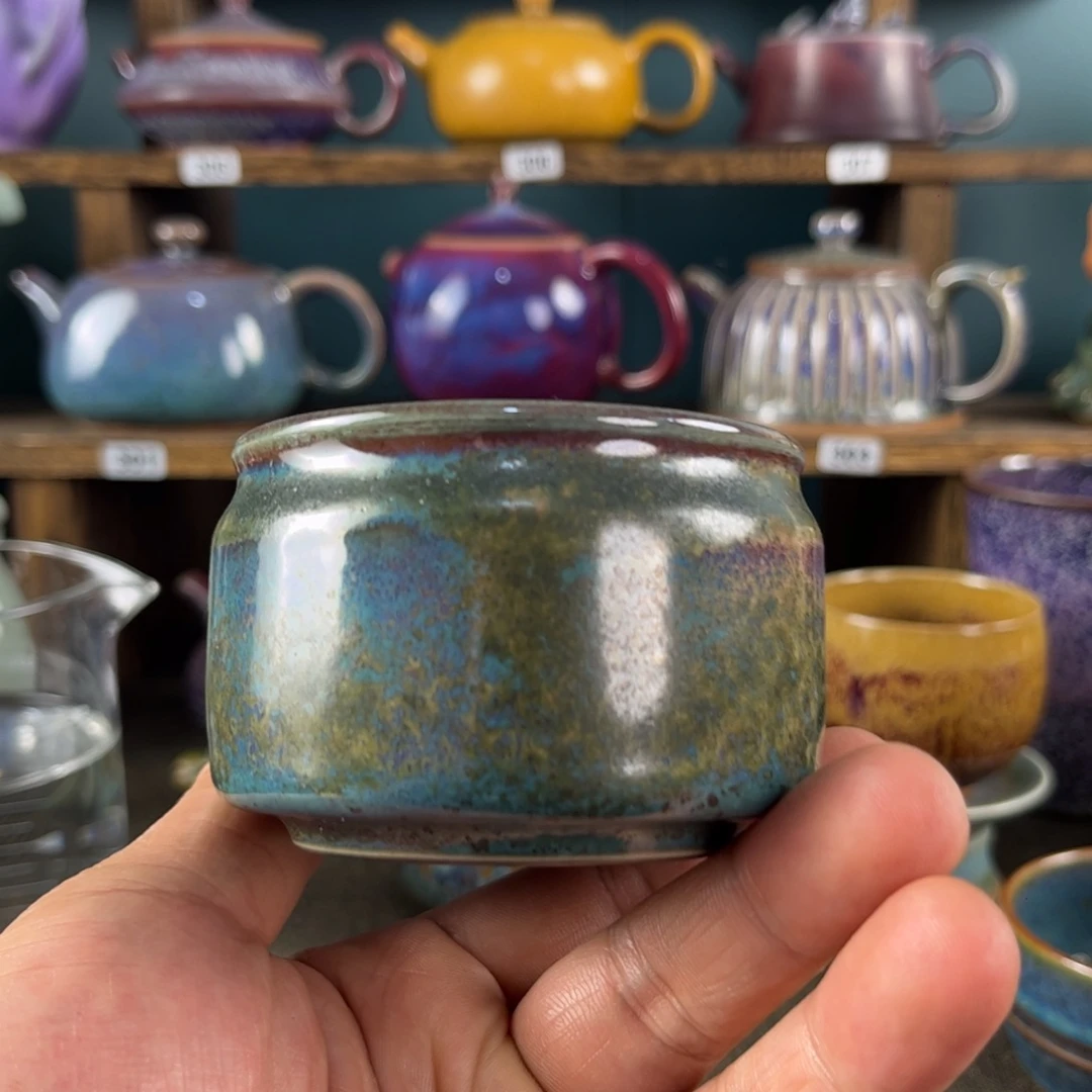 壶神后钧瓷原矿釉发色60