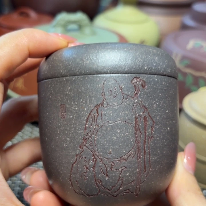 紫砂茶叶罐中高端紫砂茶叶罐