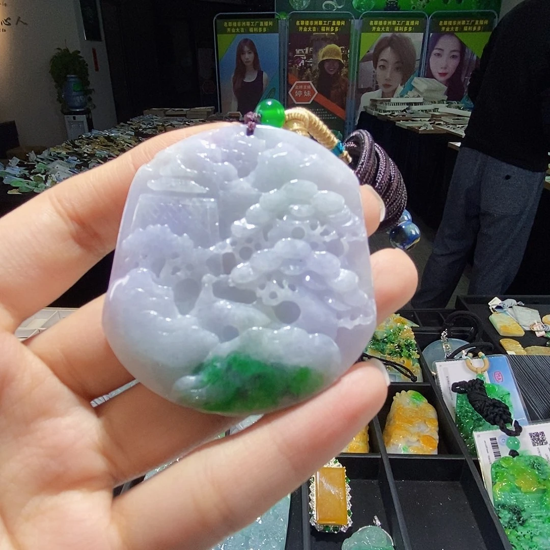 颈饰未镶嵌翡翠翡翠