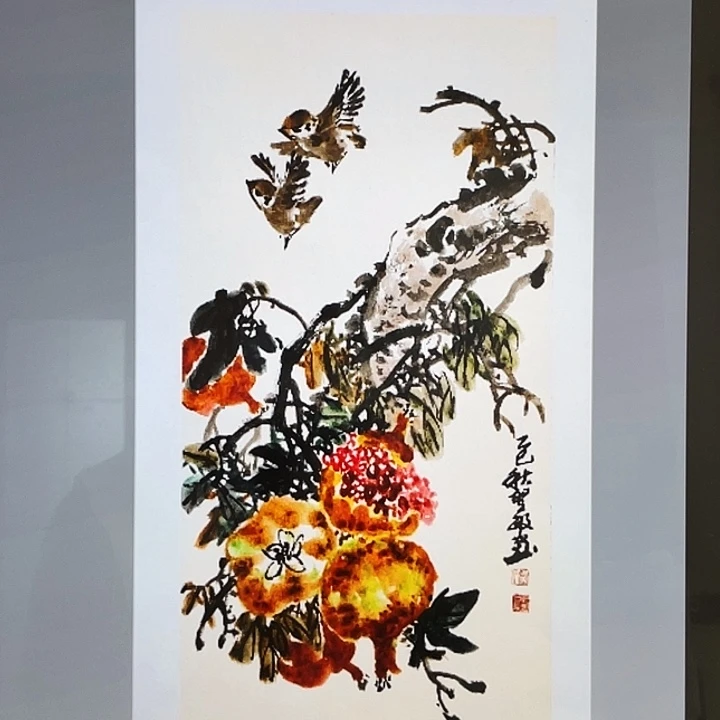 国画张圣敏先生纯手绘作品