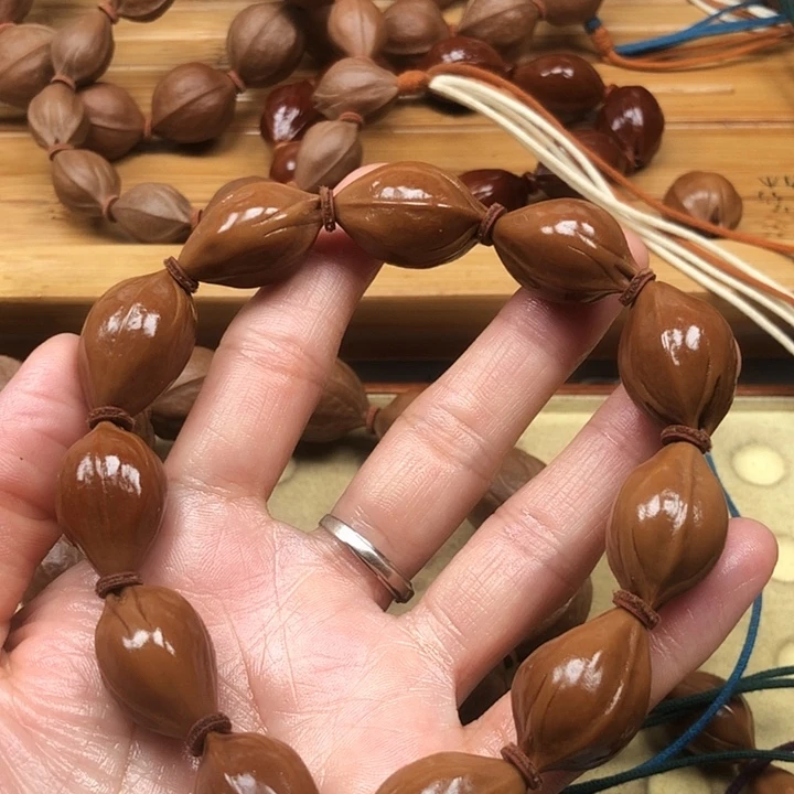 橄榄核手串梅林铁核16 X25三面佛特价