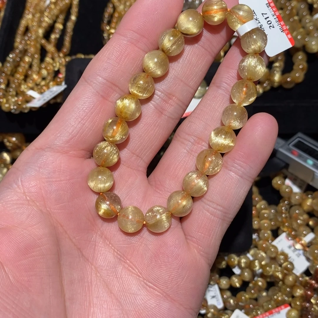 水晶手链未镶嵌手串