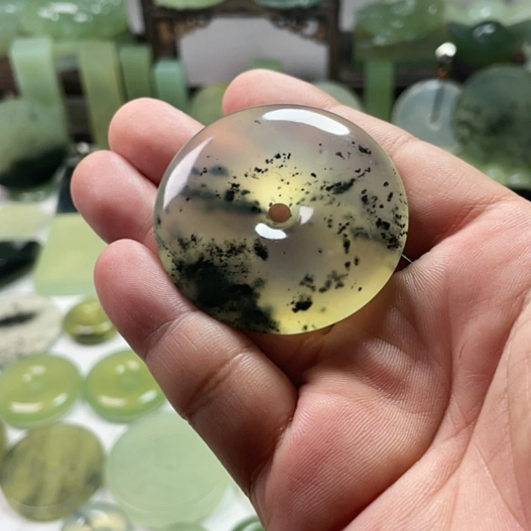 【闪购商品】未镶嵌岫玉挂件猜*