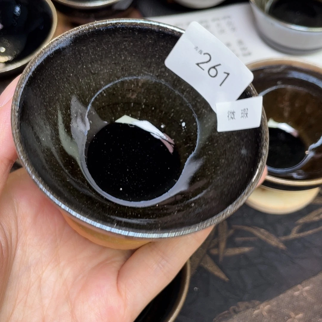B***L茶盏261 福临号建盏柴烧微瑕