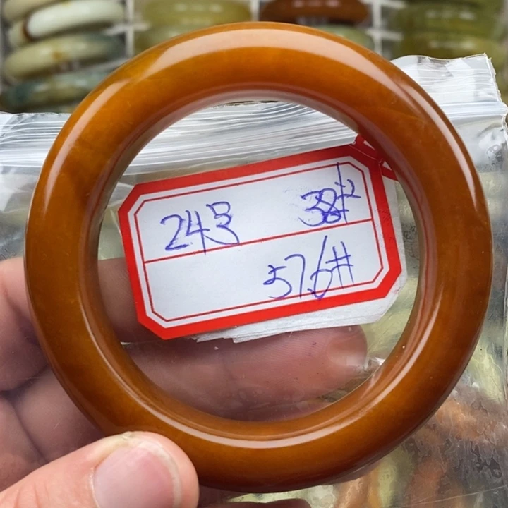 未镶嵌蛇纹石玉手绳