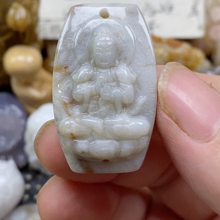 颈饰未镶嵌硅化珊瑚（珊瑚玉）有瑕 小