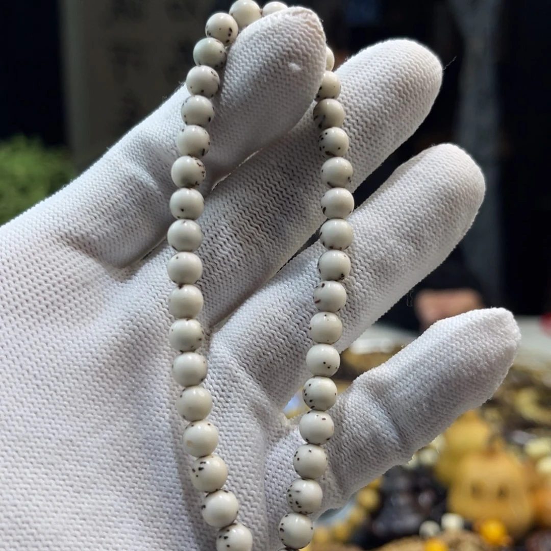 手串星月菩提骨瓷白A12