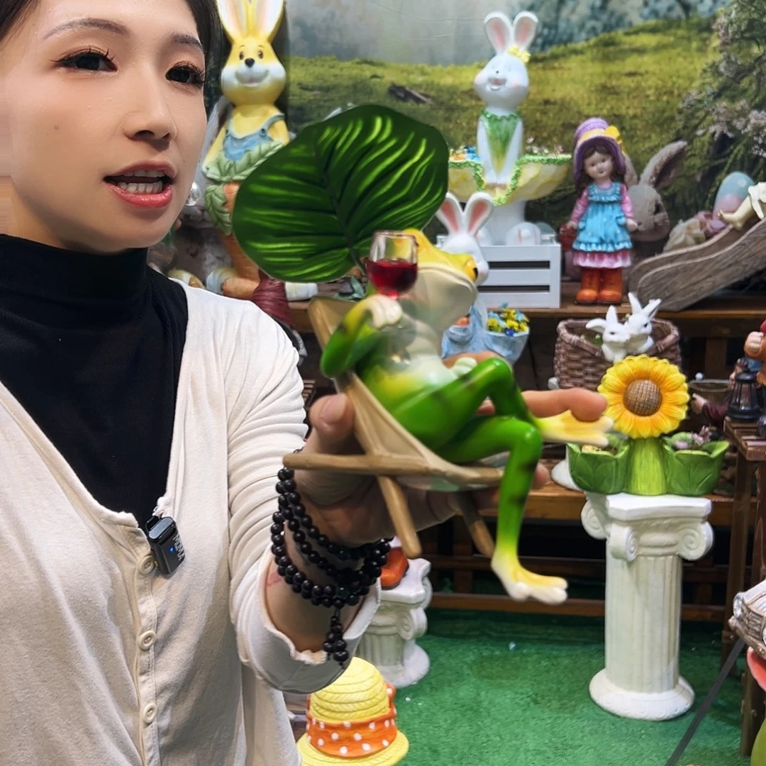 花园摆件红红火火