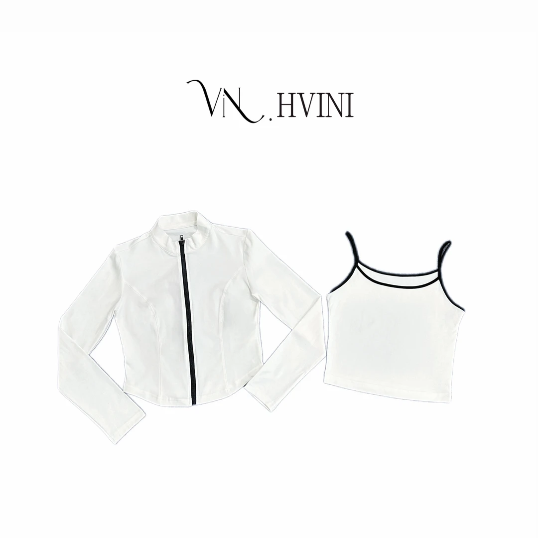 HUANG  VINI【黄微倪】新款休闲外套两件套L1033