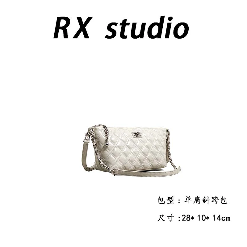 【南沙瑞熙】SK-82828-优雅白RAIN.CUN轻奢小众时尚女士包