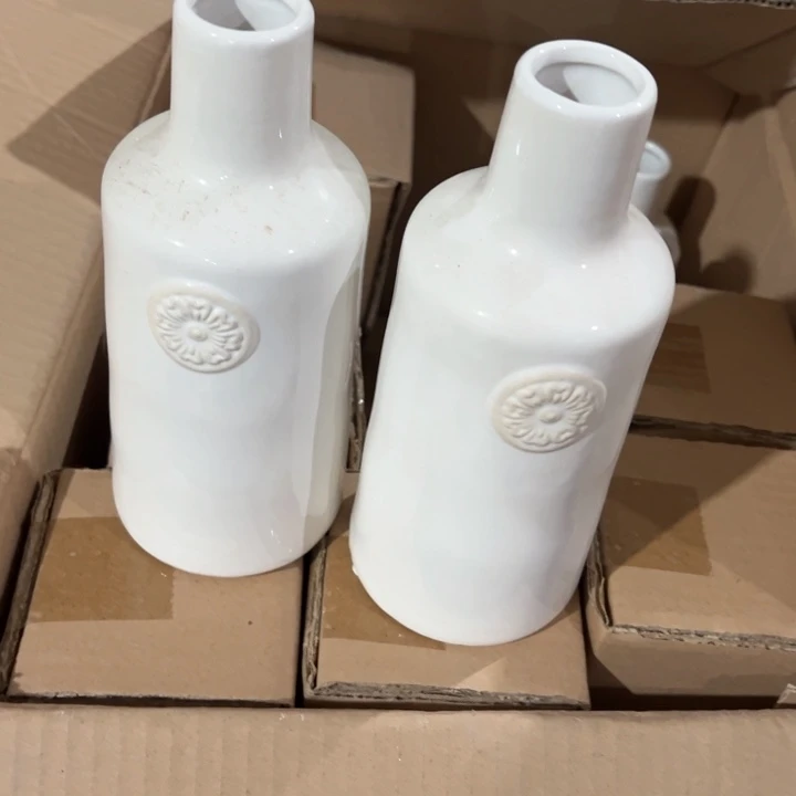 陶瓷花瓶摆件外贸出口微瑕捡漏