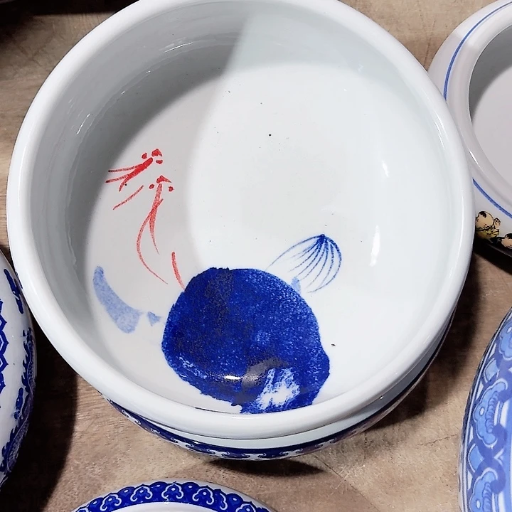 瓷片口径20厘米 高度6厘米