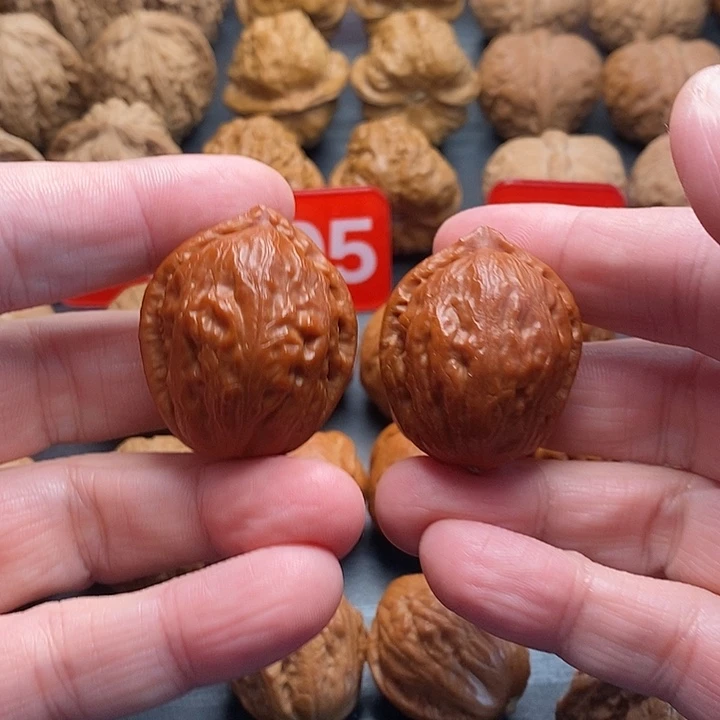 把件文玩核桃经典小手捻 原皮原色 没有打底没有科技狠活 高密度