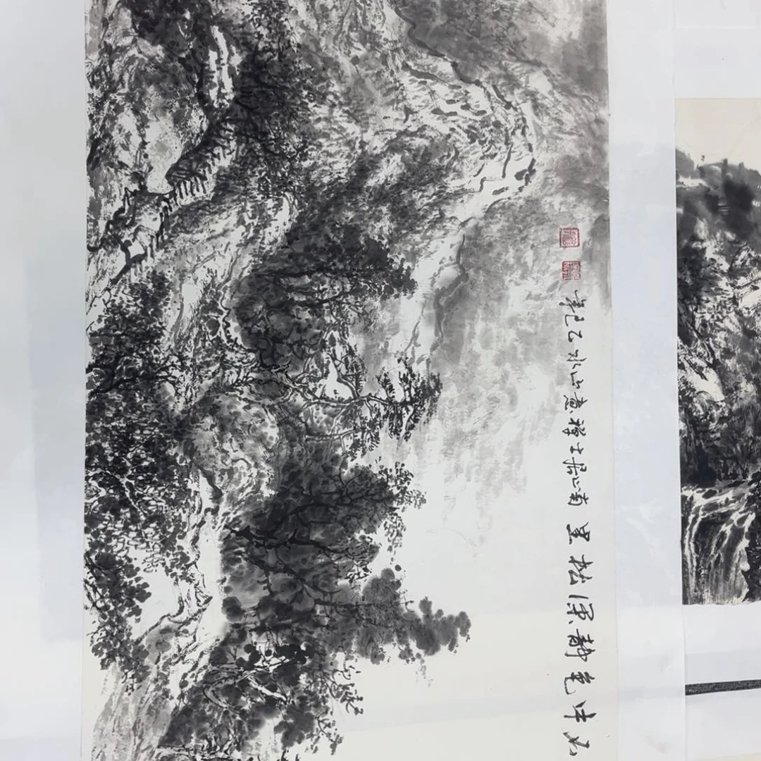 一***果国画绘画作品多次参加全国