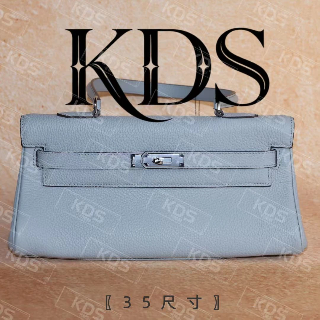 【35CM木偶灰银扣】早秋新款时尚拼色手提女包【卡戴杉】30883