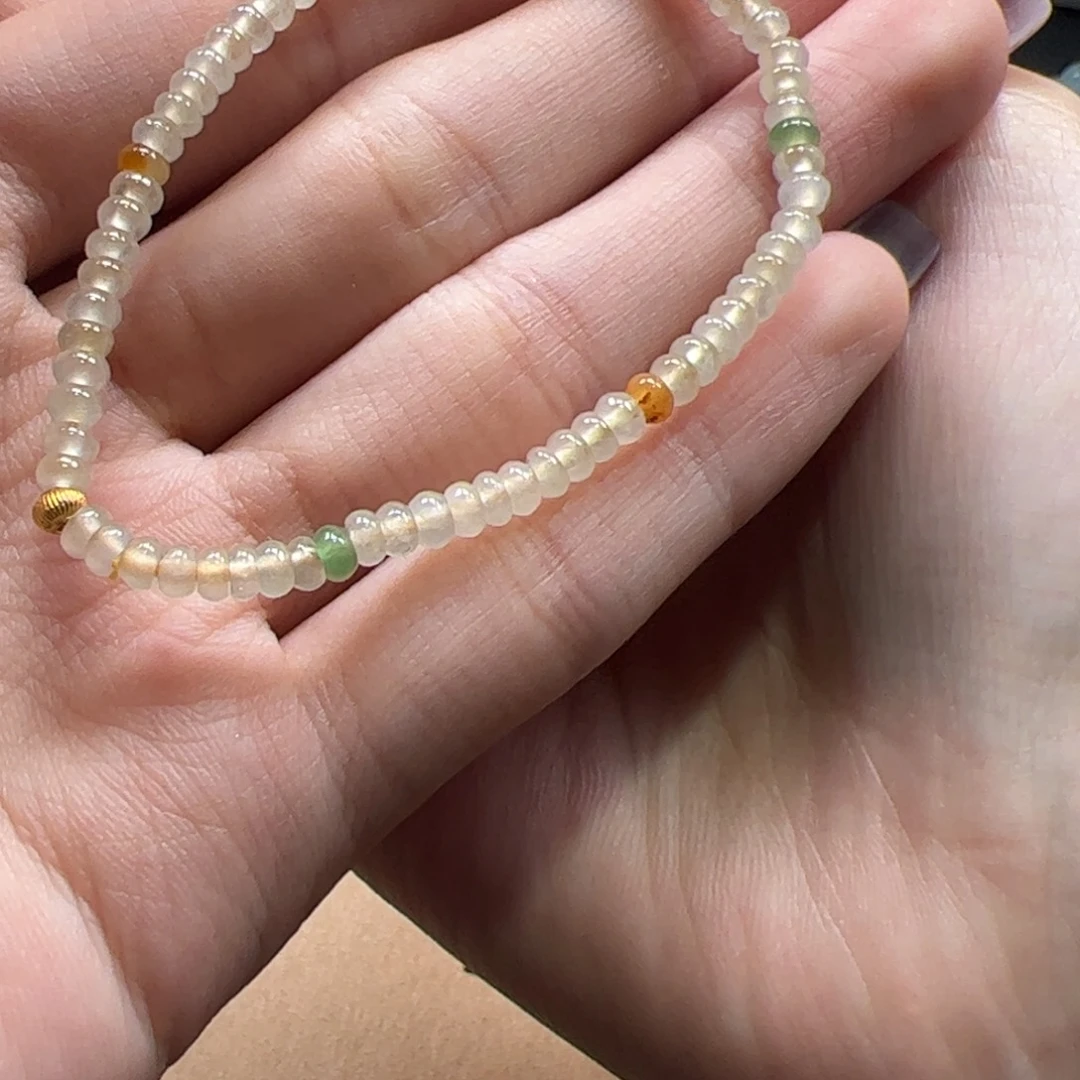 翡翠未镶嵌手串手串