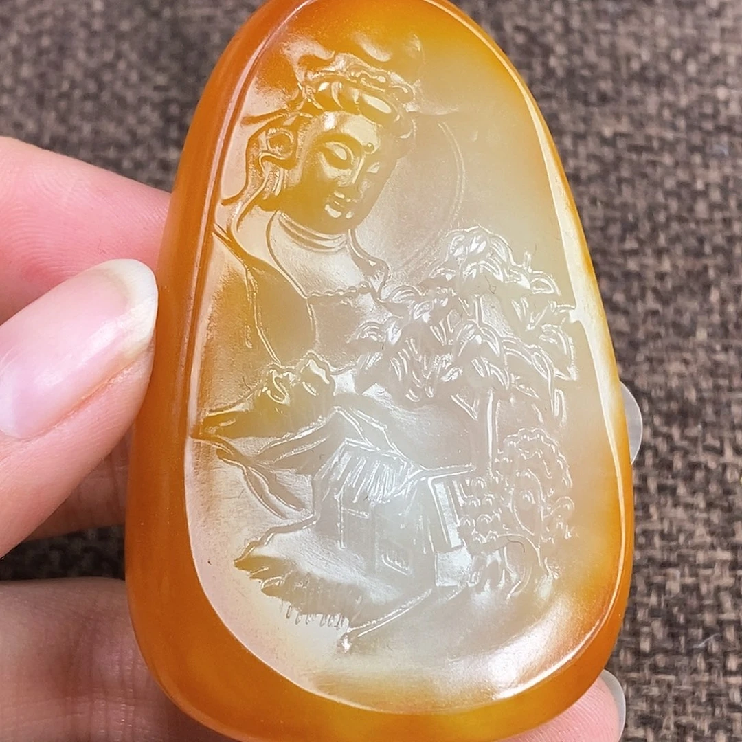 和田玉挂件未镶嵌