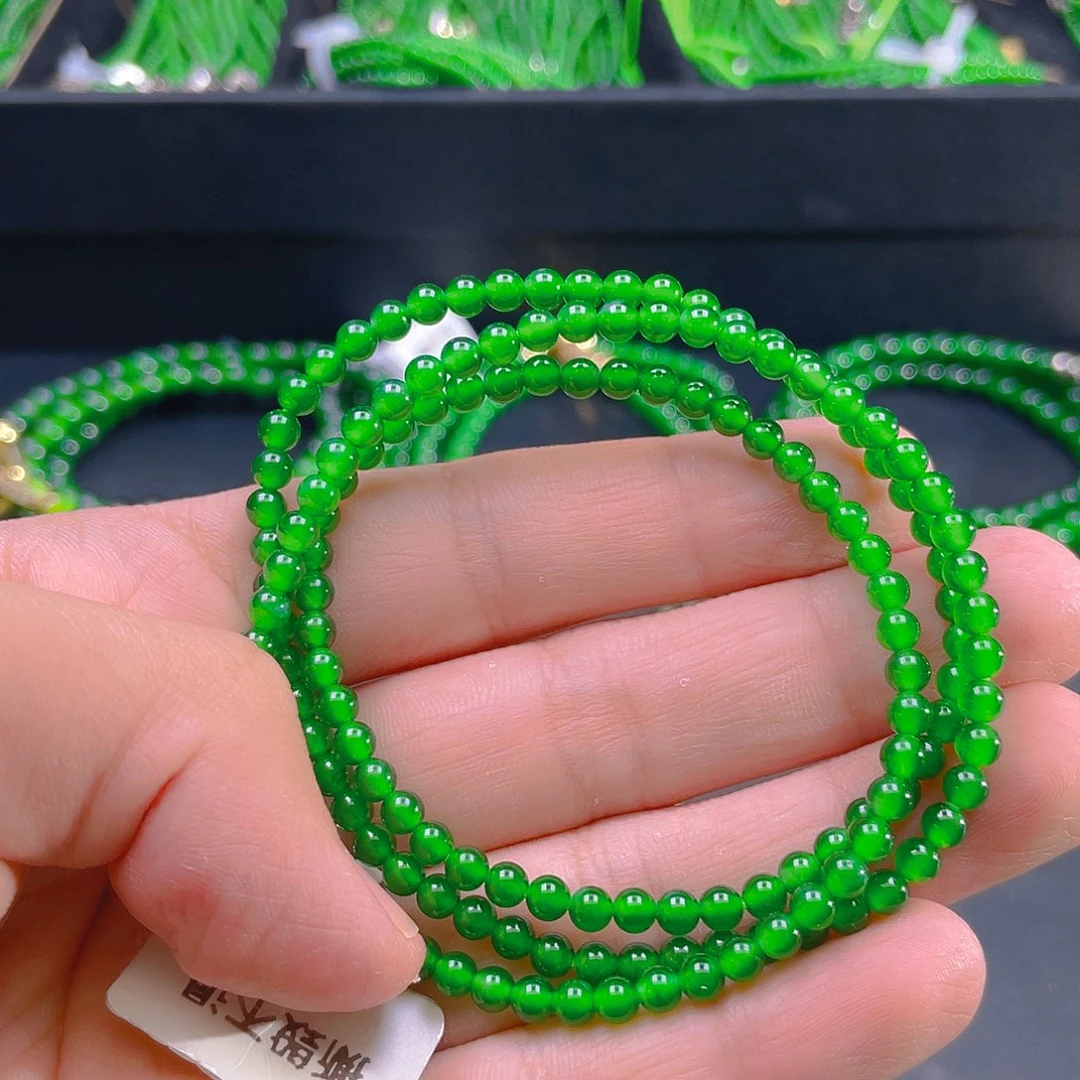 翡翠未镶嵌颈饰