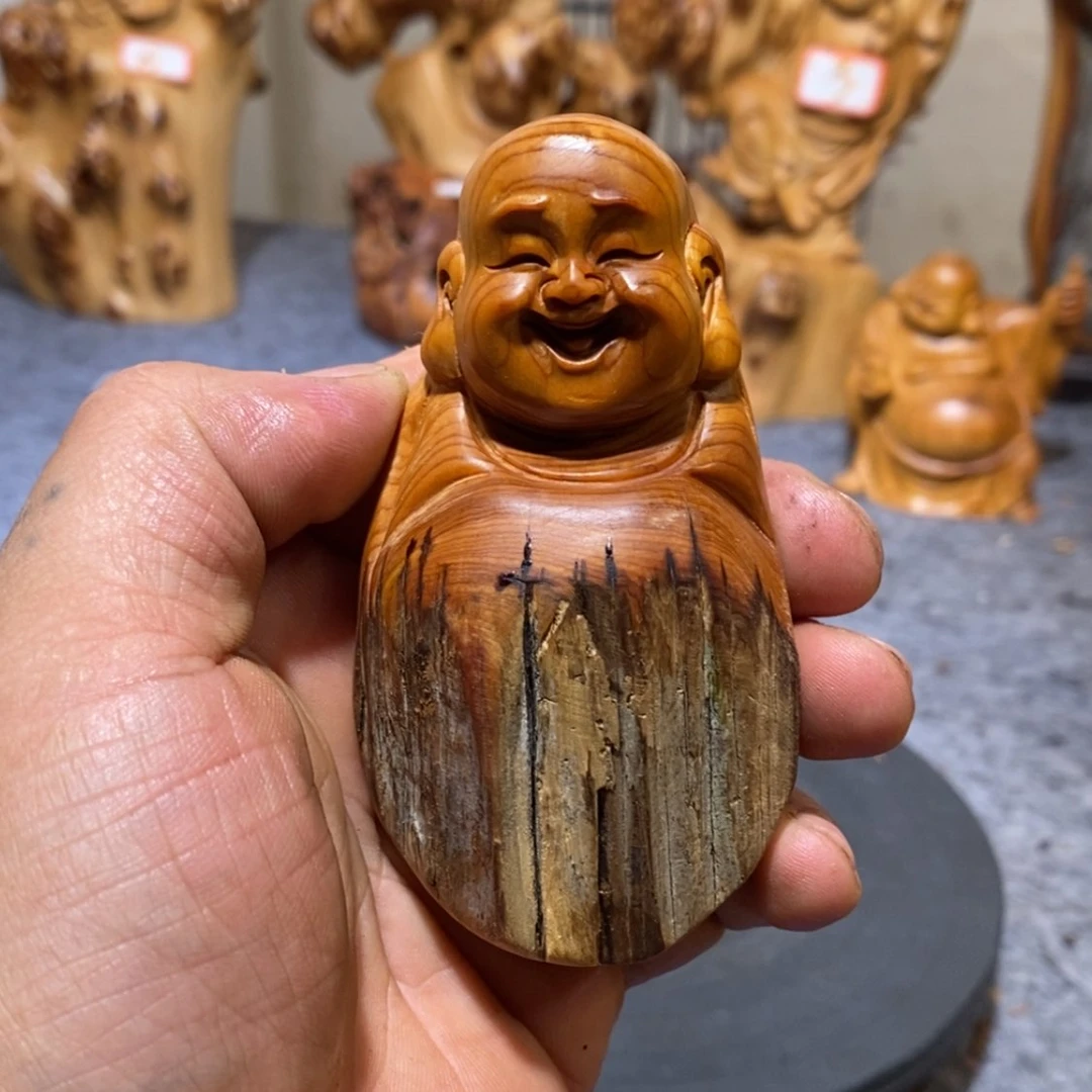 【闪购商品】柏木（崖柏）木雕工艺品摆件家居装饰手把件崖柏