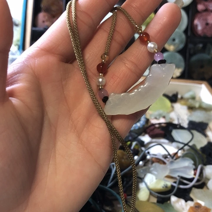 岫玉未镶嵌岫玉挂件