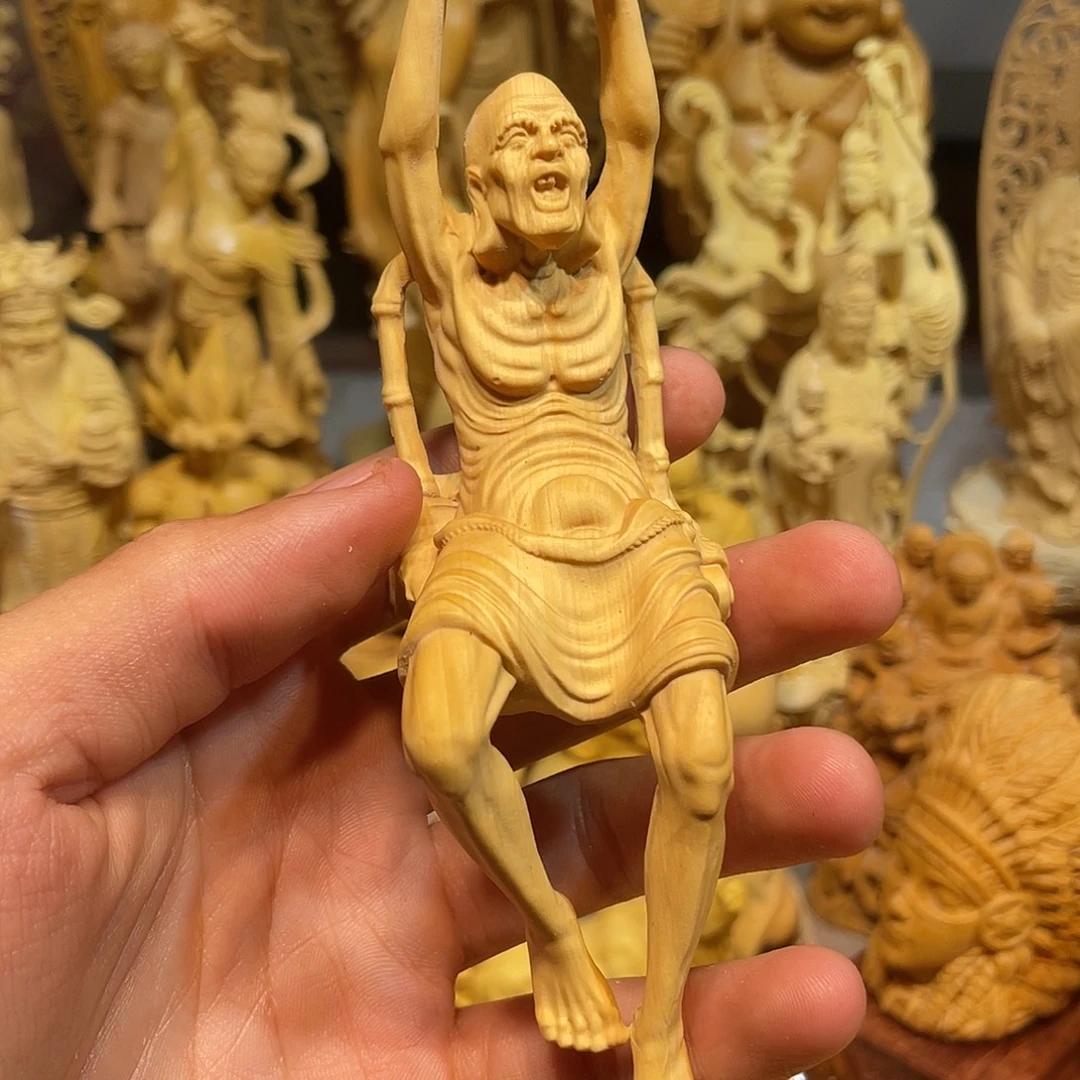 黄杨木黄杨木伸腰罗汉