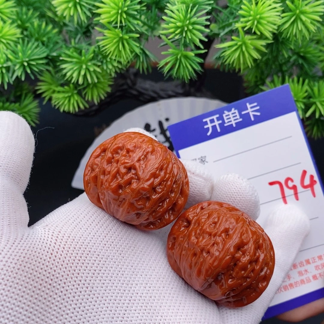 文玩核桃把件37铁锤794