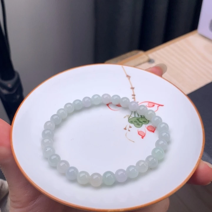 翡翠未镶嵌手链翡翠y902 卡5.6