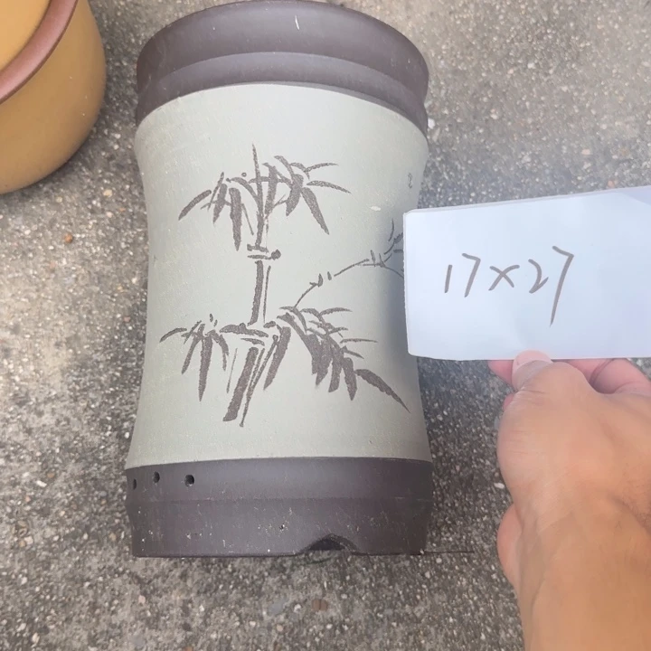 紫砂花盆特价清仓
