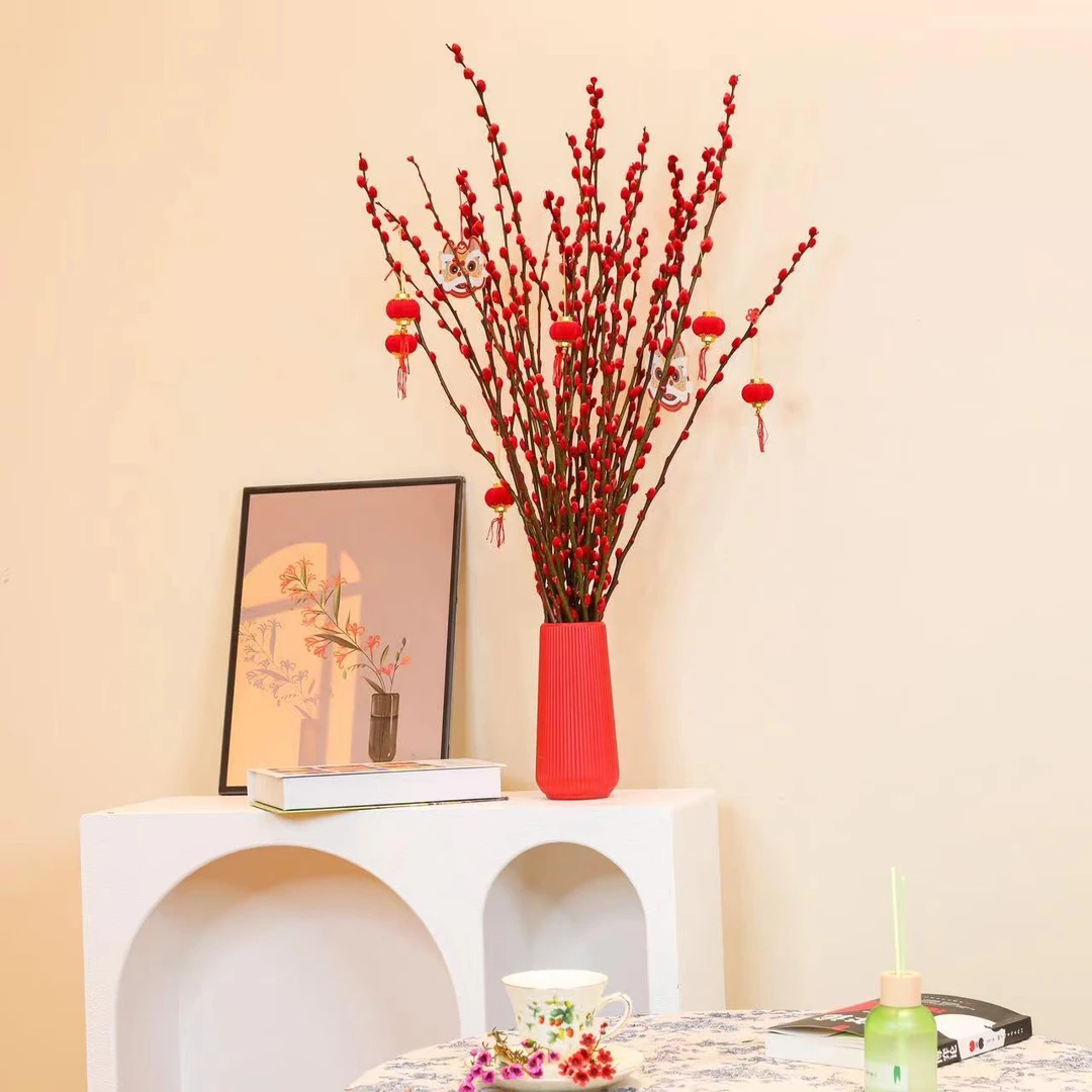 【邂逅花芽】年宵花银柳  20支1米的长度