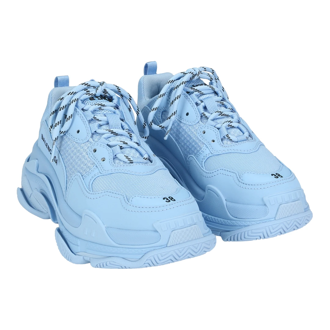 未使用 Balenciaga/巴黎世家 浅蓝色休闲鞋