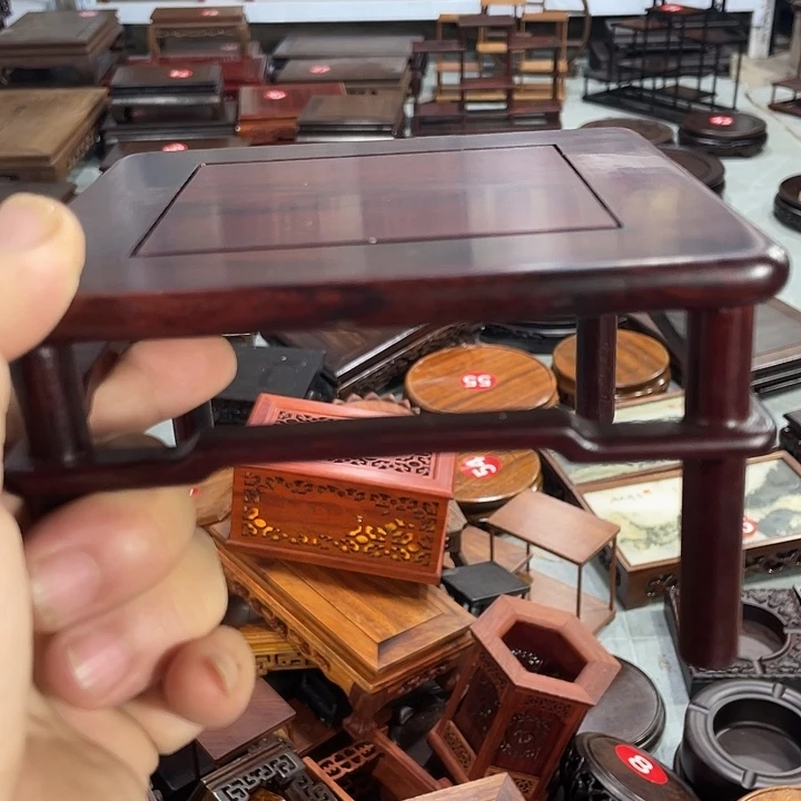 红木底座工艺品紫砂红木底座工艺品