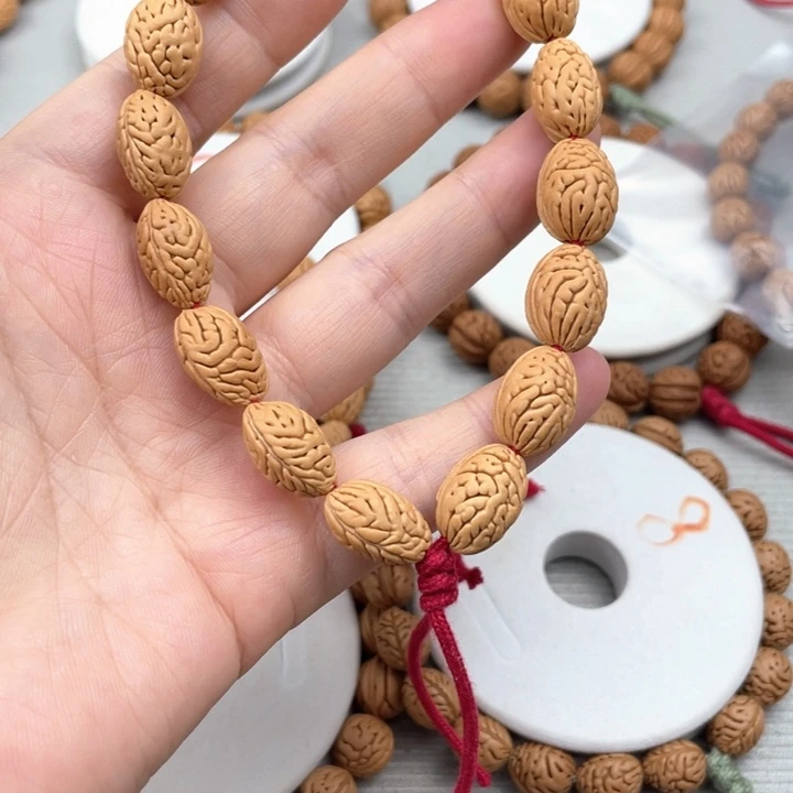 五***子手串/手链核桃10尺寸野生桃核手持