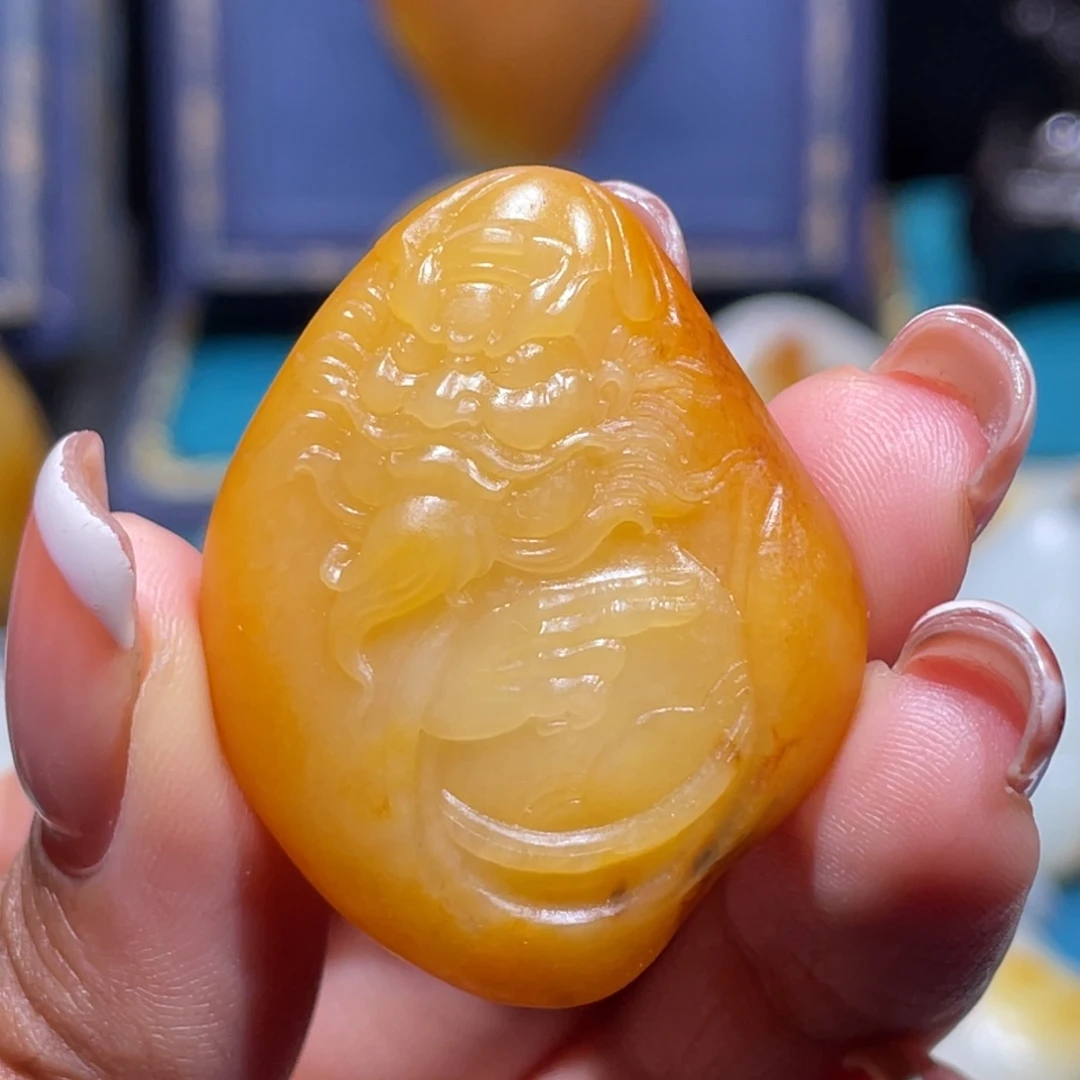 和田玉（糖玉）未镶嵌颈饰